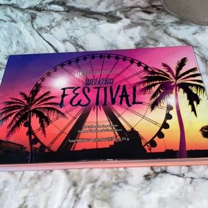 Weekend Festival bh cosmetics eyeshadow palette